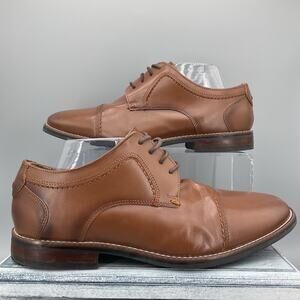 Nunn Bush Westwood Men’s Oxford Dress Shoes Brown Size 10M